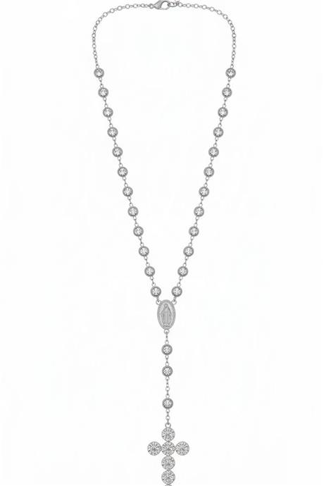 Collana lunga con croce GOD